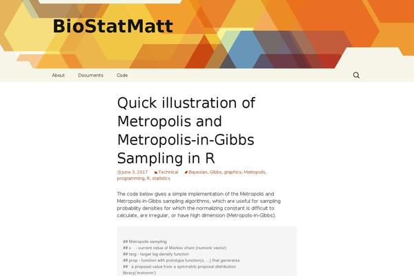 Site using Slim Jetpack plugin