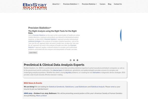Whitelight theme site design template sample