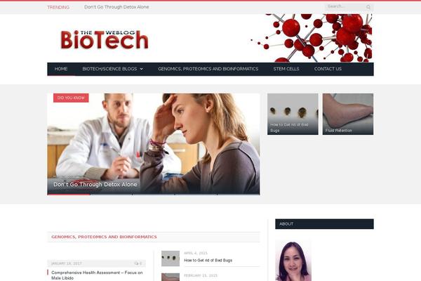 SmartMag theme site design template sample