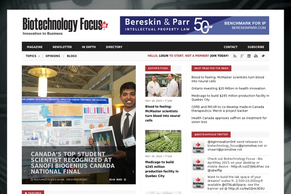 Columns theme site design template sample