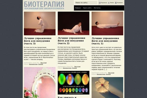 Paragrams theme site design template sample