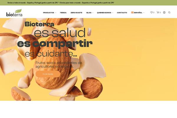 Site using Shopkeeper-extender plugin