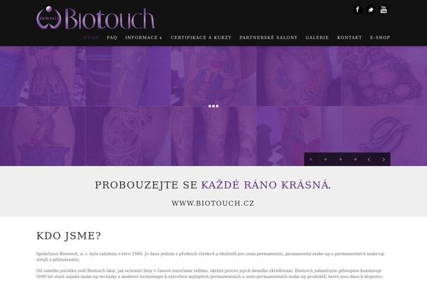 biotouch.cz site used Allure