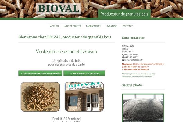 Preus theme site design template sample
