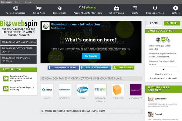 Buddy website example screenshot