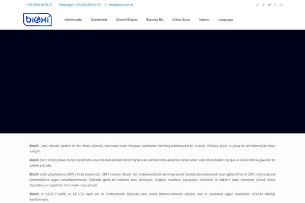 Site using Elementor plugin