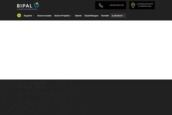 Divi theme site design template sample
