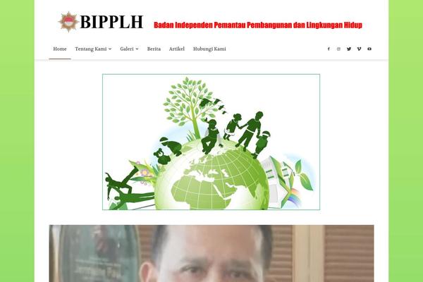 Newspaper theme site design template sample