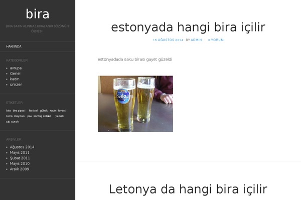 Flat theme site design template sample
