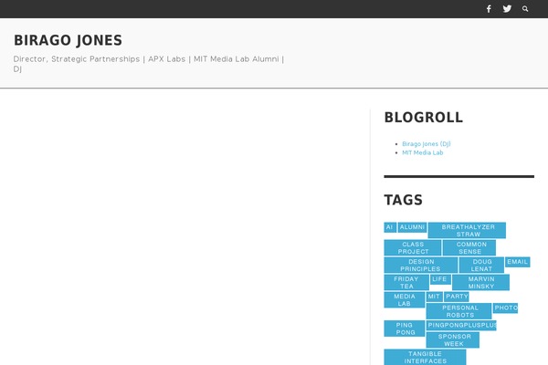 PRESSO theme site design template sample