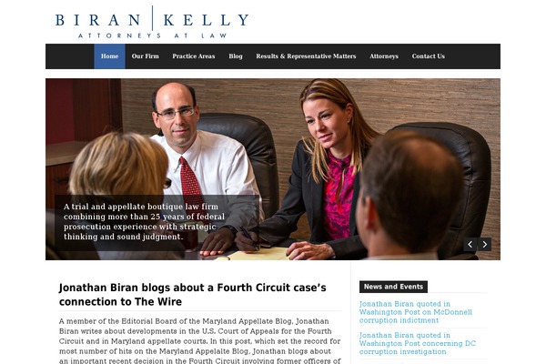 birankelly.com site used Direct