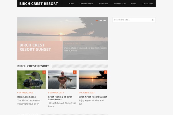 Daynight theme site design template sample
