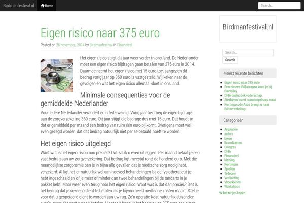 Melany theme site design template sample