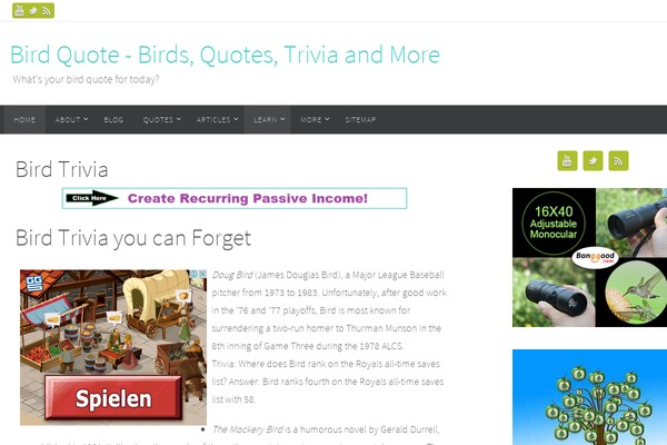 Minimal theme site design template sample