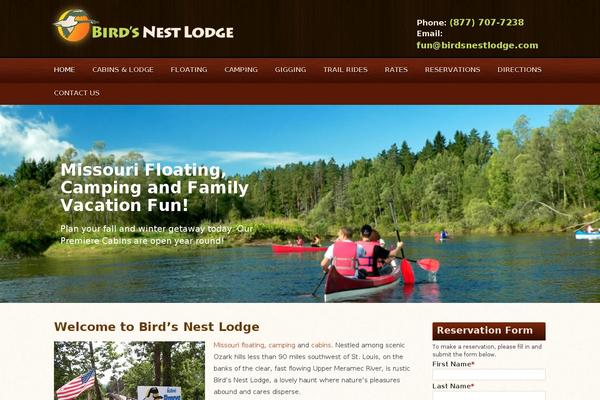 Bootstrap theme site design template sample