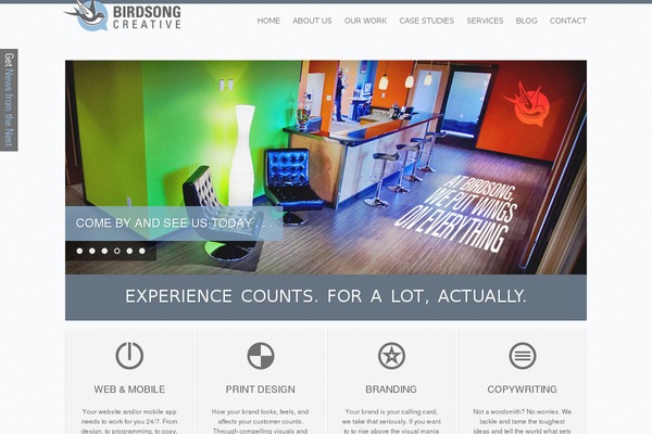 Zig Zag theme site design template sample