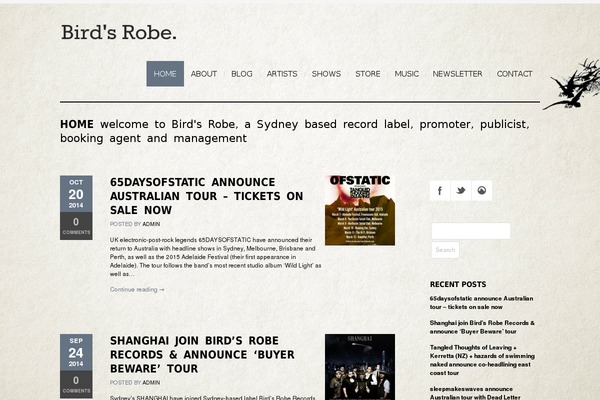 Site using Accordion Archive Widget plugin