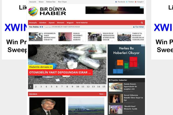 birdunyahaber.net site used Wptr_portal_v1
