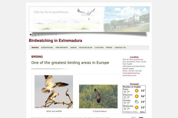 birdwatching-extremadura.com site used Mytwentyten