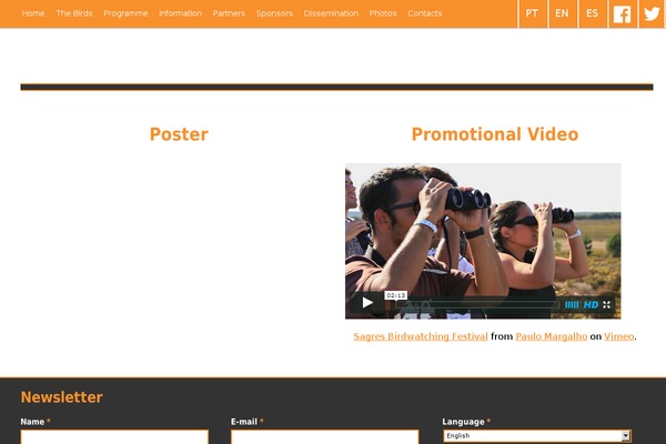 birdwatchingsagres.com site used Bsw