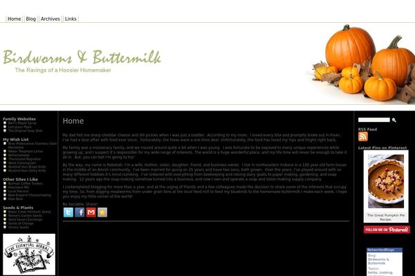 Green Apples theme site design template sample