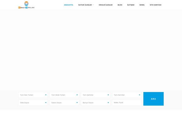Wp Estate theme site design template sample
