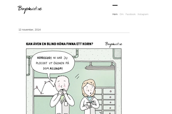 Shift theme site design template sample