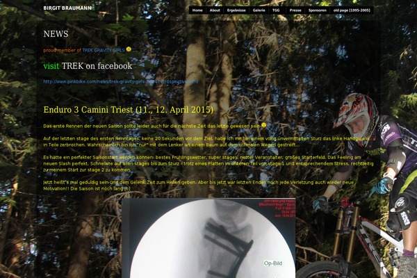 birgitbraumann.com site used Modularity Lite