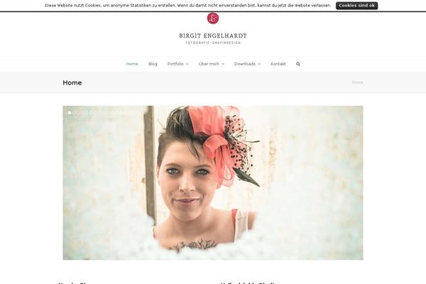Site using Showcase - Visual Composer Addon plugin