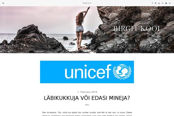 birgitkool.com site used Bloggersdelight