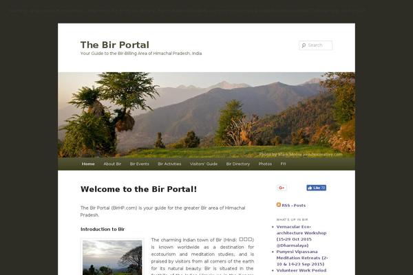 Twenty Eleven theme site design template sample