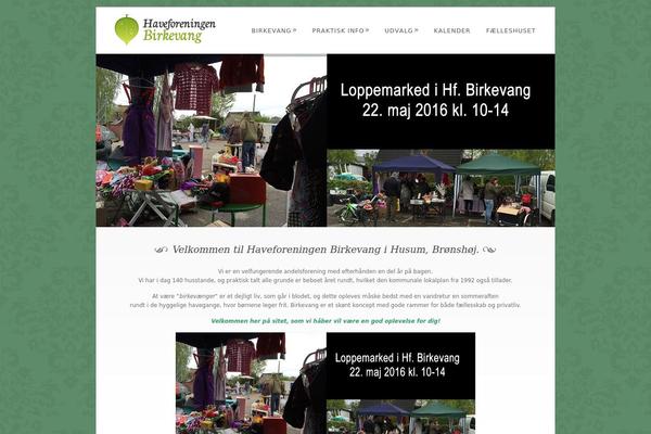 Dandelion theme site design template sample