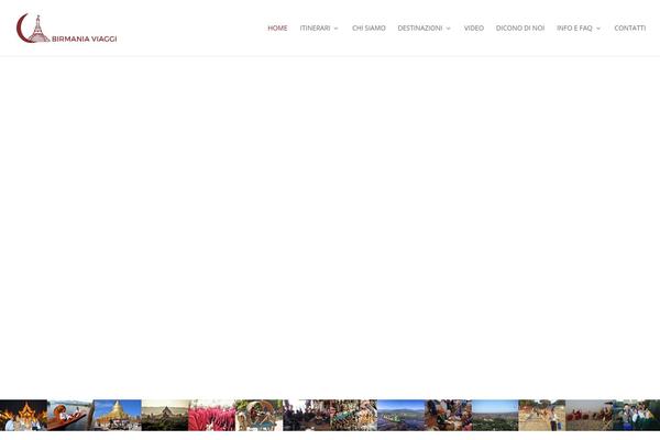 Divi Child theme site design template sample