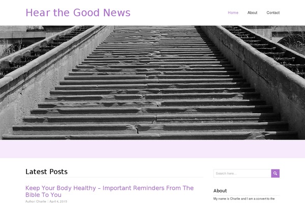 StairWay theme site design template sample