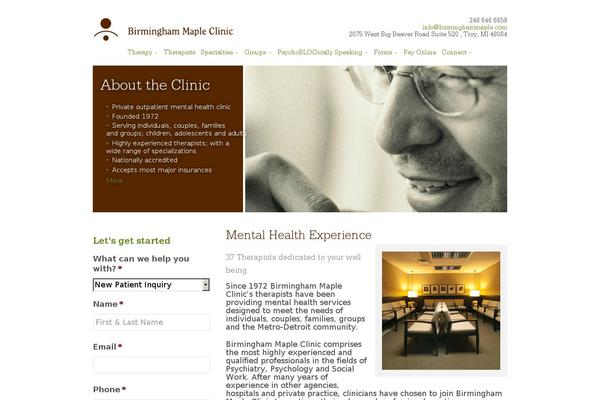 Canvas theme site design template sample