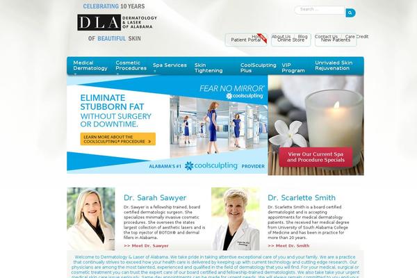Site using Infomedia-wp-branding plugin