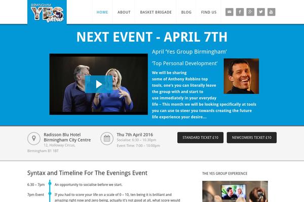 birminghamyesgroup.com site used Minimum Pro