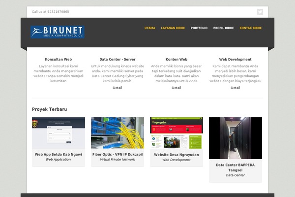 Corpo theme site design template sample