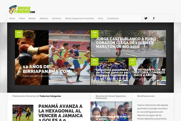 Nexus theme site design template sample