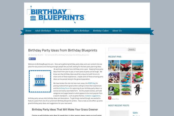Delicacy theme site design template sample