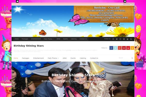 Sento theme site design template sample