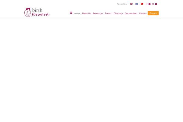 birthforward.com site used Birthforward