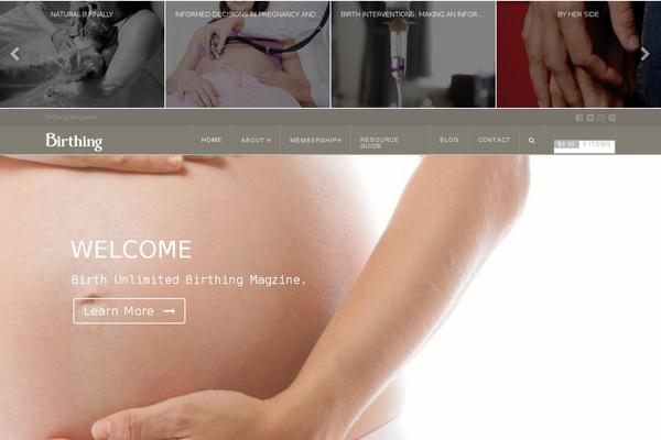 Site using AccessPress Social Share plugin