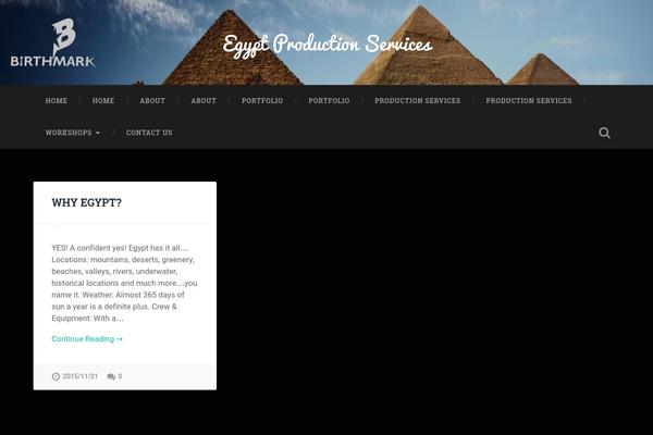 Baskerville theme site design template sample