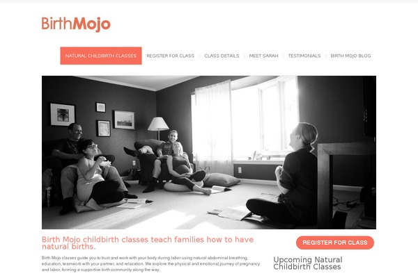 Bigbang theme site design template sample