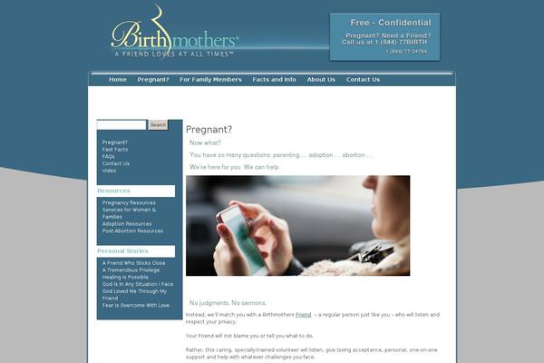 birthmothers.org site used Custom26