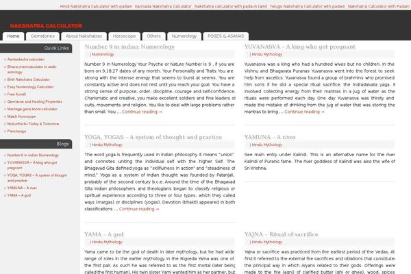 Mantra theme site design template sample