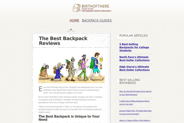 Personalpress theme site design template sample