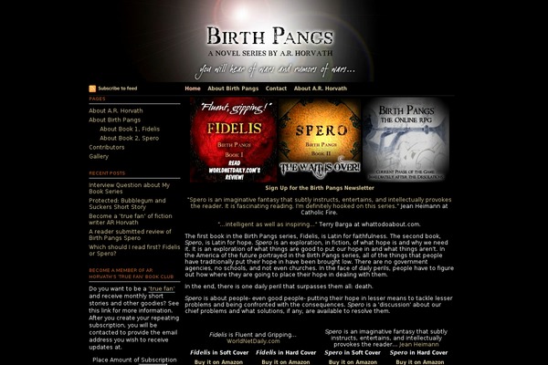 Tarski theme site design template sample