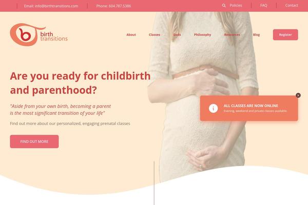 Pearl-wp theme site design template sample